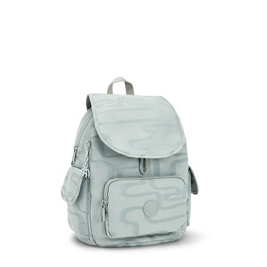 Kipling City Pack Small Classic Printed Hátizsák Türkiz | HU 1504WN